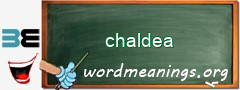 WordMeaning blackboard for chaldea